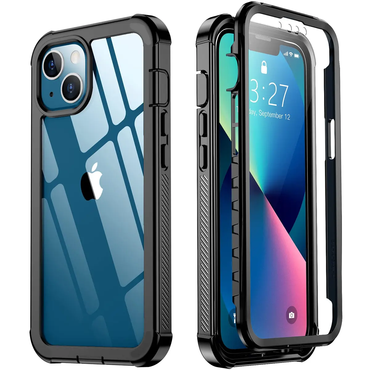Red2Fire Full Body Case for iPhone 13 6.1 inch with Built-in Screen Protector | Heavy Duty Protection - main product image