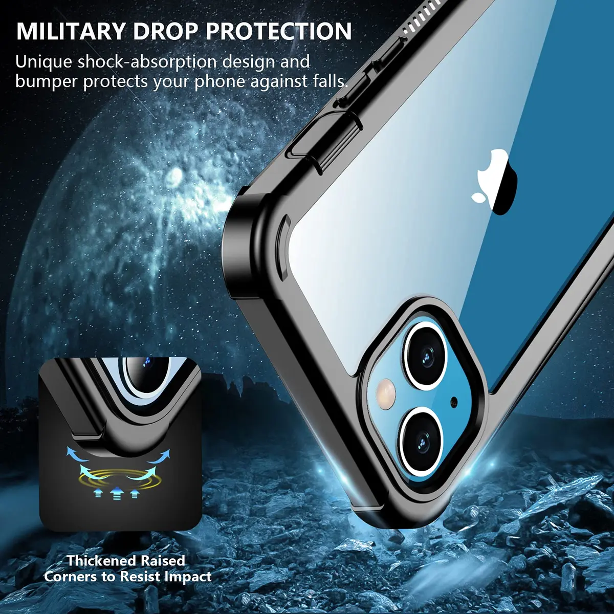 Red2Fire Full Body Case for iPhone 13 6.1 inch with Built-in Screen Protector | Heavy Duty Protection - view 5
