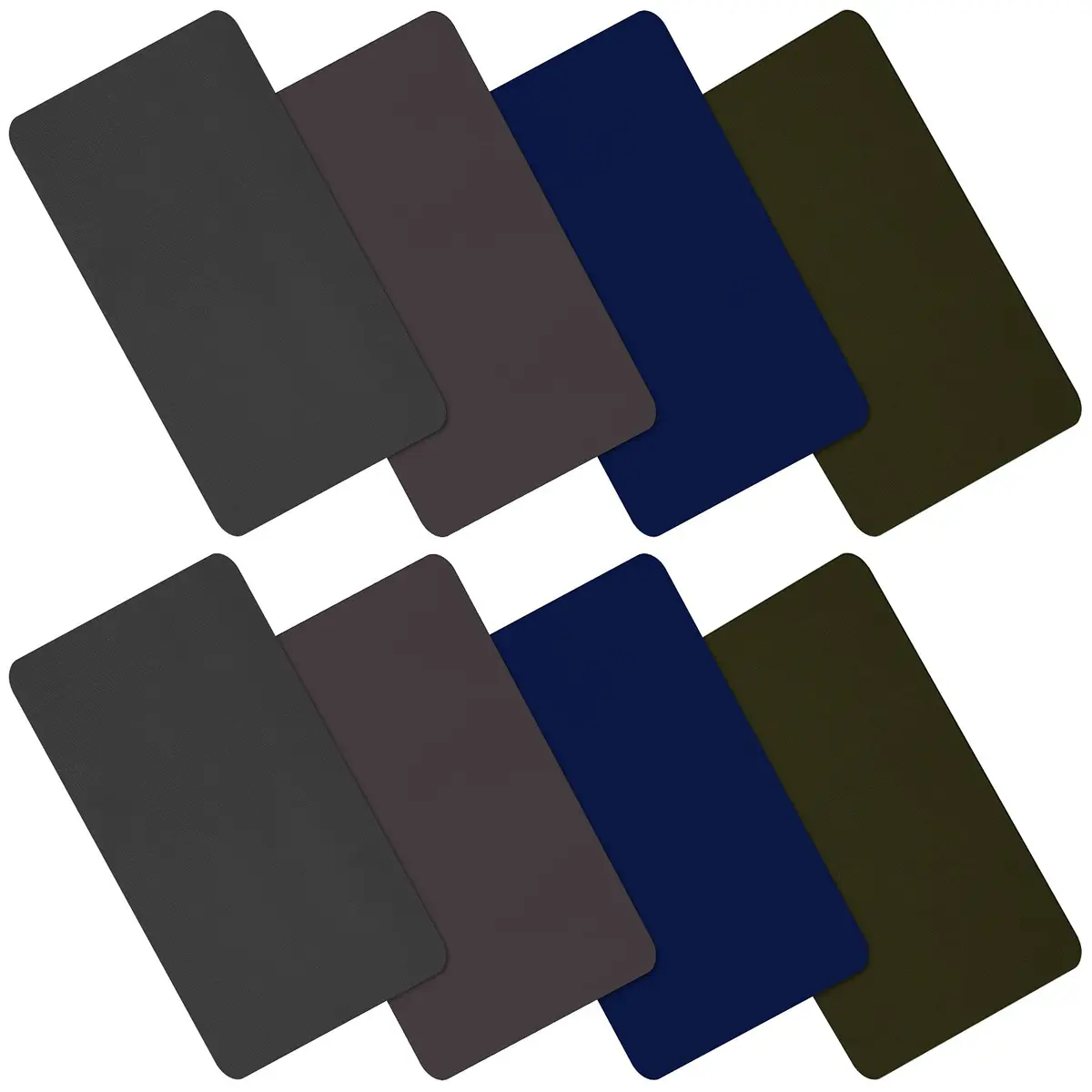 WILLBOND Nylon Repair Patch 8 Pieces | Waterproof Self-Adhesive for Clothing & Outdoors - main product image