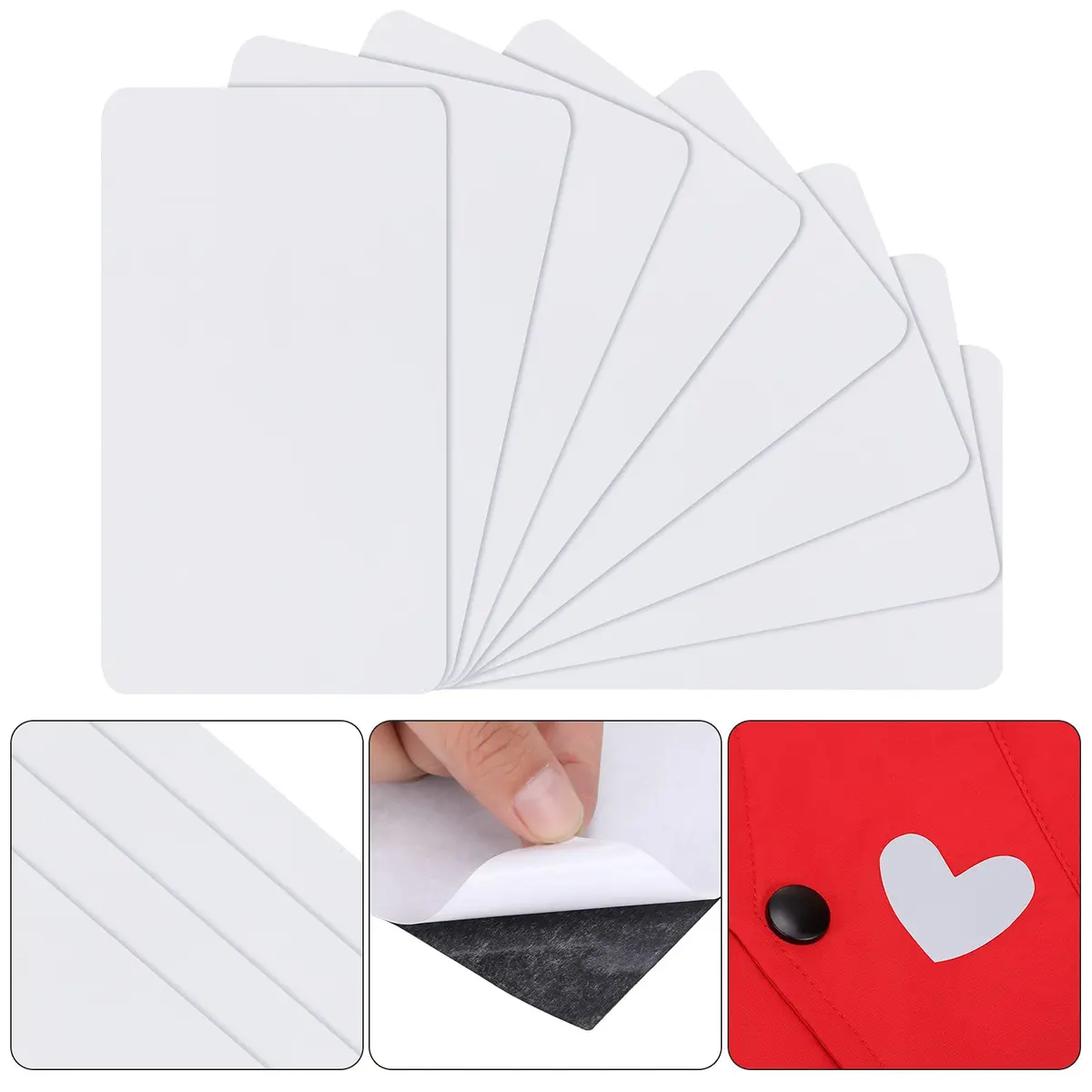 WILLBOND Nylon Repair Patch 8 Pieces | Waterproof Self-Adhesive for Clothing & Outdoor Gear - view 2