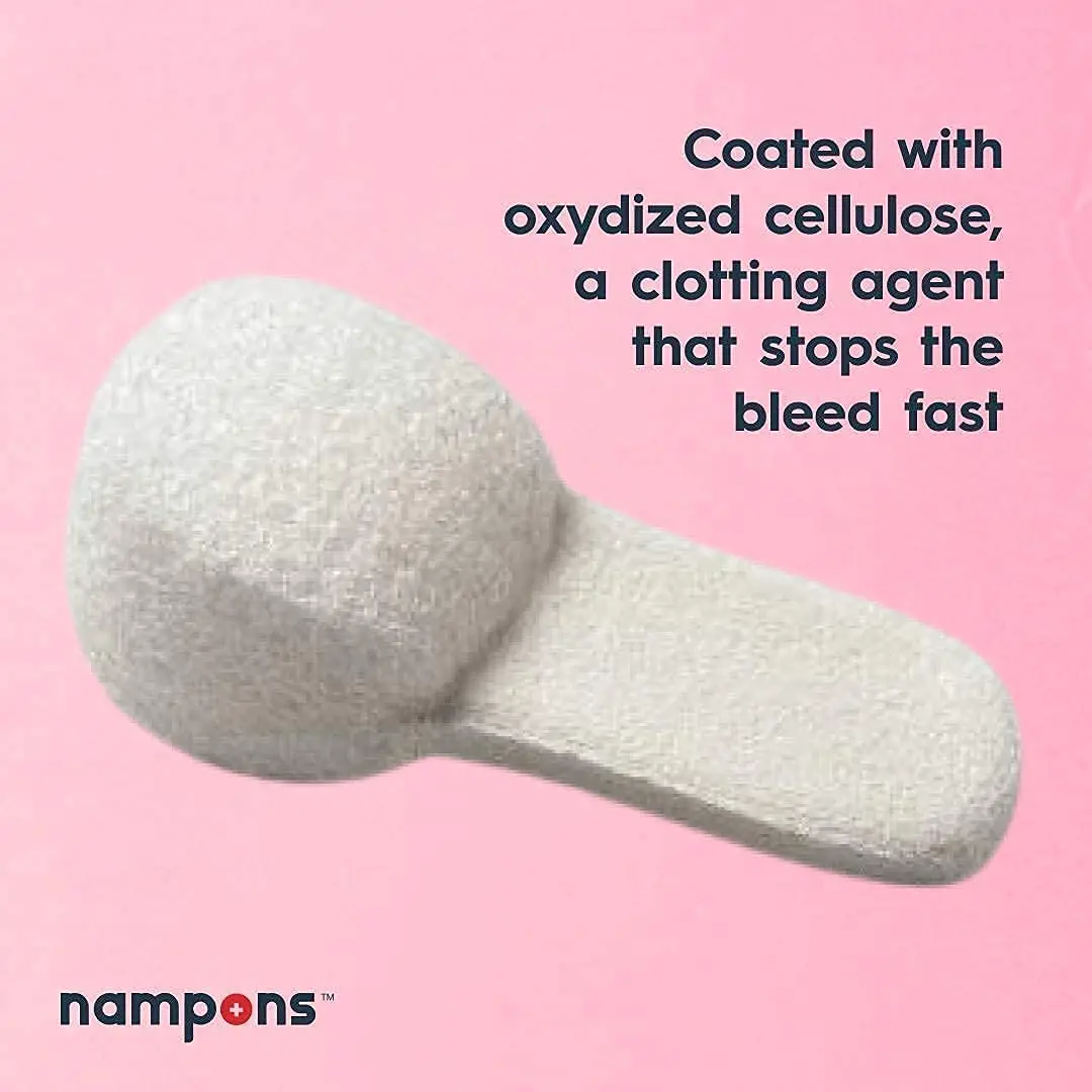 Nampons Nosebleed Stoppers 12 Strips | Fast Clotting, Portable, Trusted by Doctors - view 6