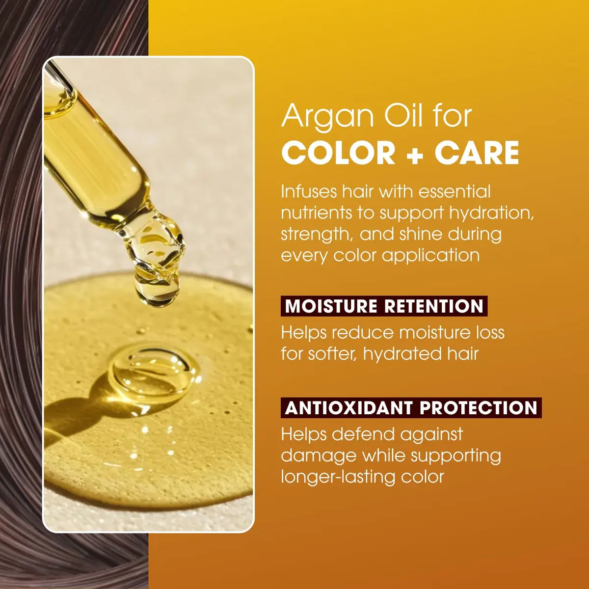 One 'N Only Permanent Hair Color & Dye, 5CP Light Cappuccino Brown, 3 oz | Rich, True Tones with Argan Oil (120 chars) - view 5