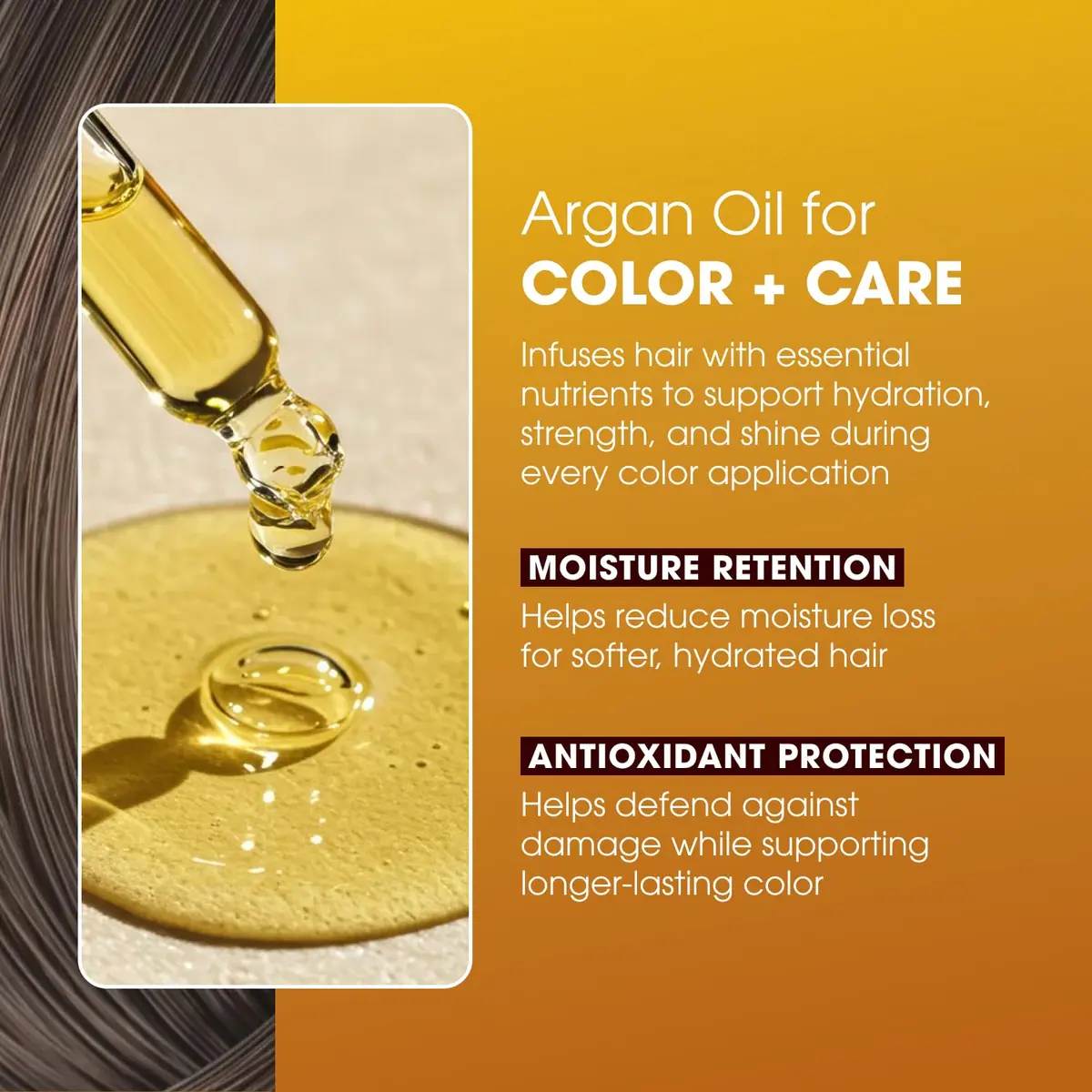 One 'N Only Permanent Hair Color & Dye 6N Dark Natural Blonde 3 Fl Oz | Deep Rich Tones with Argan Oil Nourishment - view 5