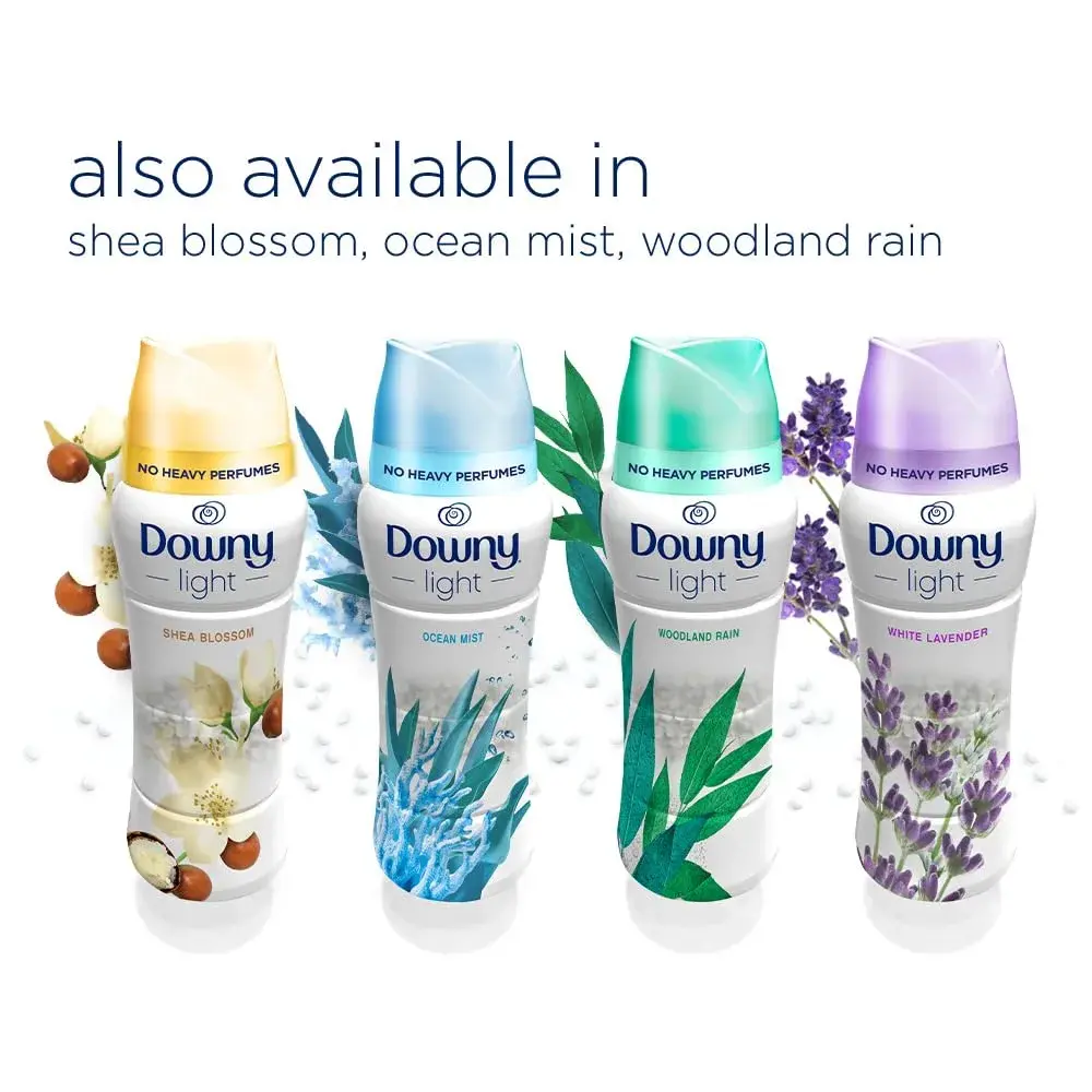 Downy White Lavender Scent Booster Beads for Washer, 26.5 Oz (751g) | Light Fragrance, Long-Lasting Freshness - view 8