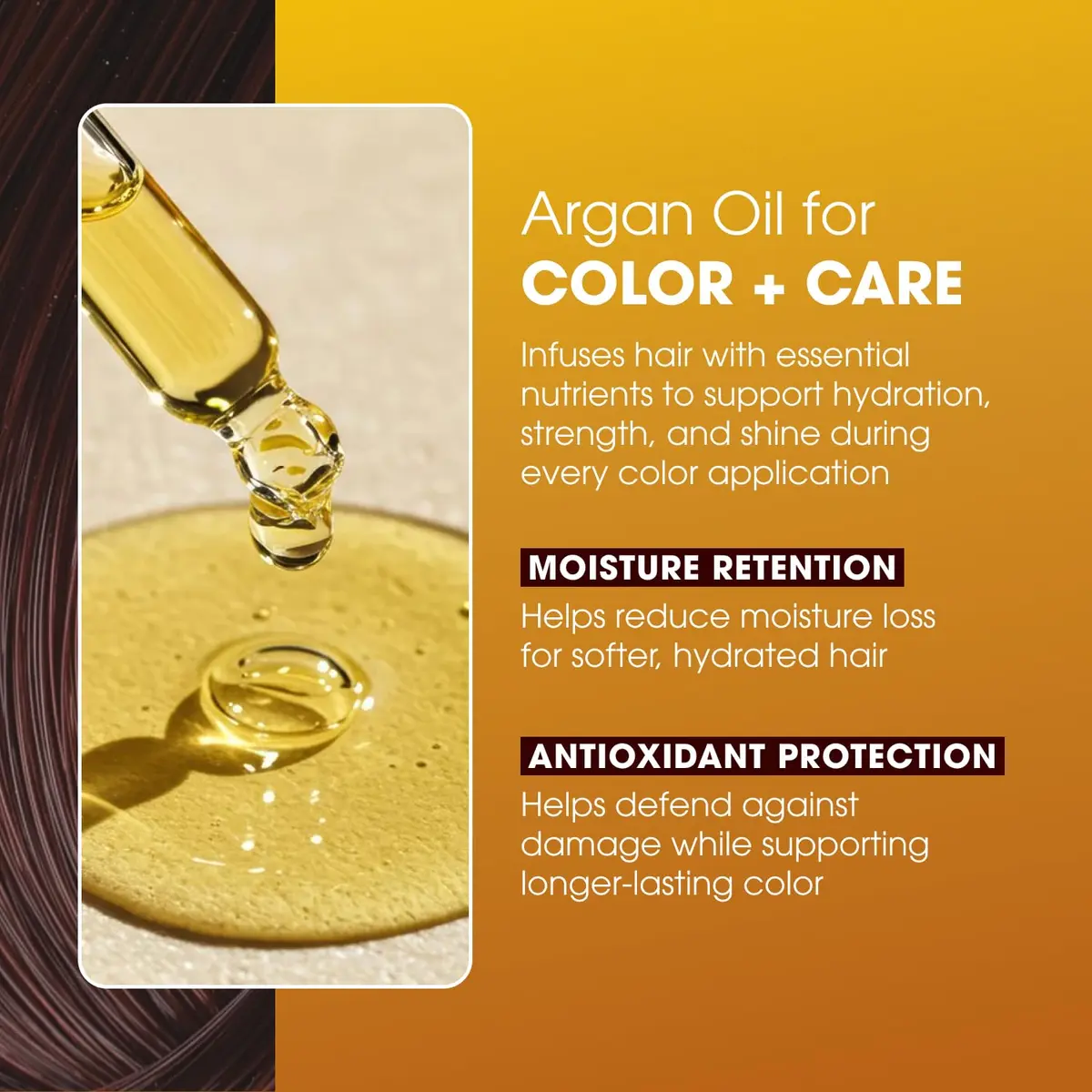One 'N Only Permanent Hair Color & Dye 5R Light Red Brown 3 oz | Rich, Long-Lasting Color with Argan Oil - view 5