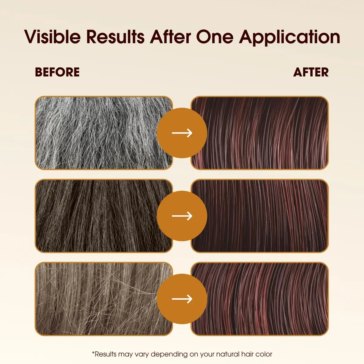 One 'N Only Permanent Hair Color & Dye 5R Light Red Brown 3 oz | Rich, Long-Lasting Color with Argan Oil - view 4