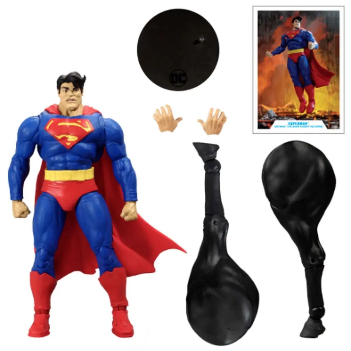 McFarlane Toys DC Multiverse Superman 7" Action Figure | Dark Knight Returns, Build-A Horse Parts & Accessories - view 5