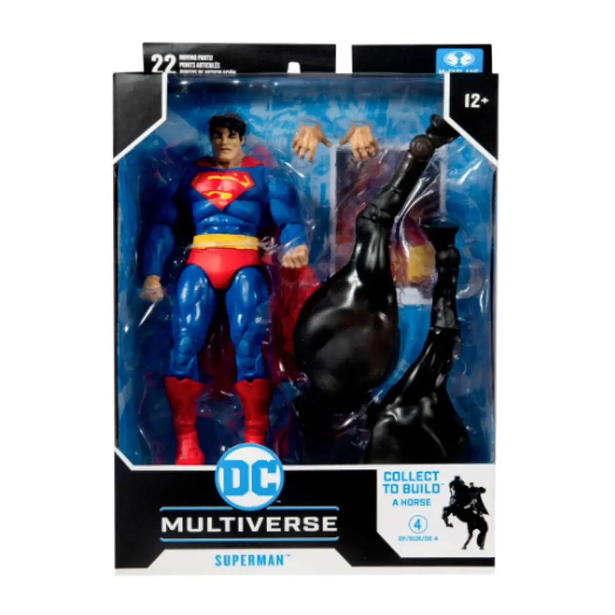 McFarlane Toys DC Multiverse Superman 7" Action Figure | Dark Knight Returns, Build-A Horse Parts & Accessories - view 4