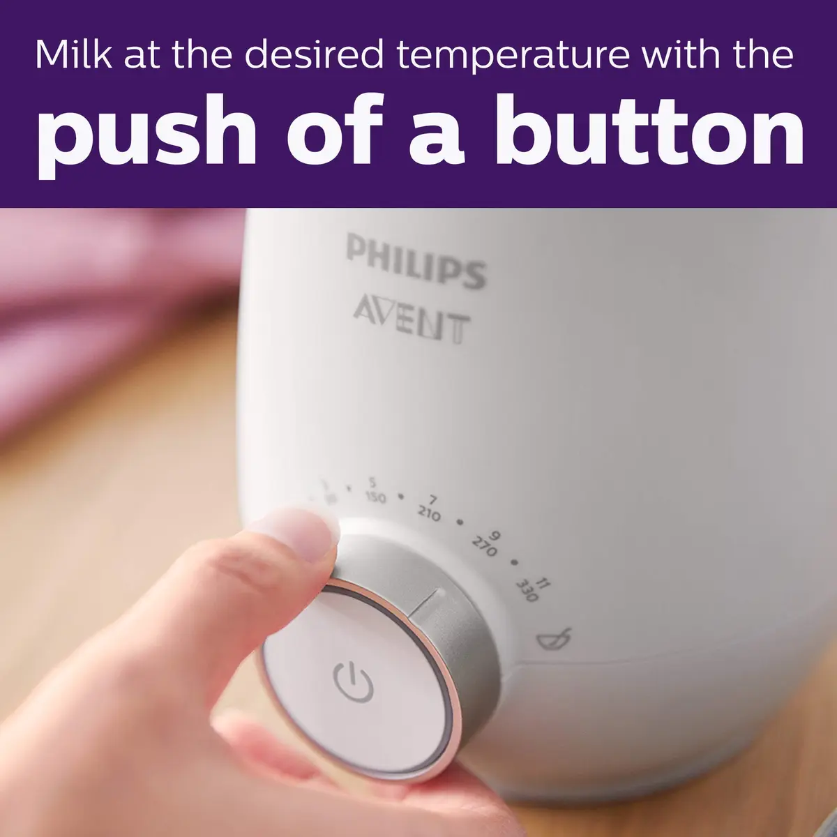 Philips Avent Warming Bundle with Anti-Colic Baby Bottle 4oz | Fast, Safe Milk Warming for Newborns - view 2