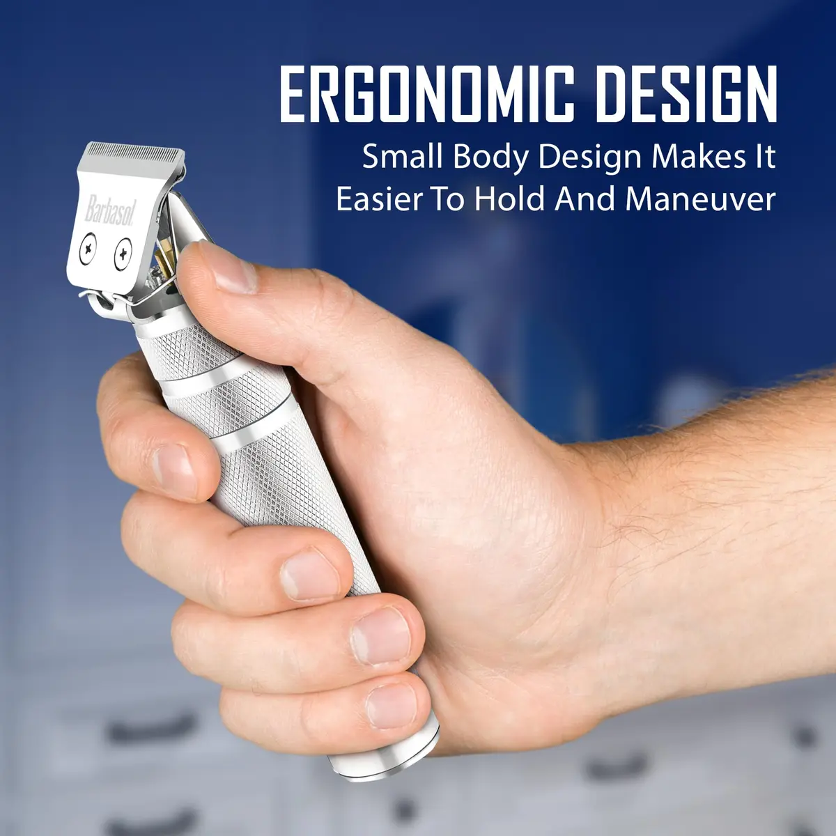 XTREME Rechargeable Zero-Gapped T-Blade Trimmer with 3 Guide Combs | 90 Min Cordless Use - view 5
