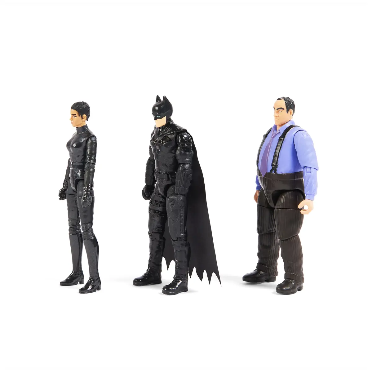 DC Comics Batman 3-Pack with Exclusive 4' Batman, Selina Kyle, The Penguin Action Figures, 3 Accessories | 4-inch Figures for Batman Fans - view 4