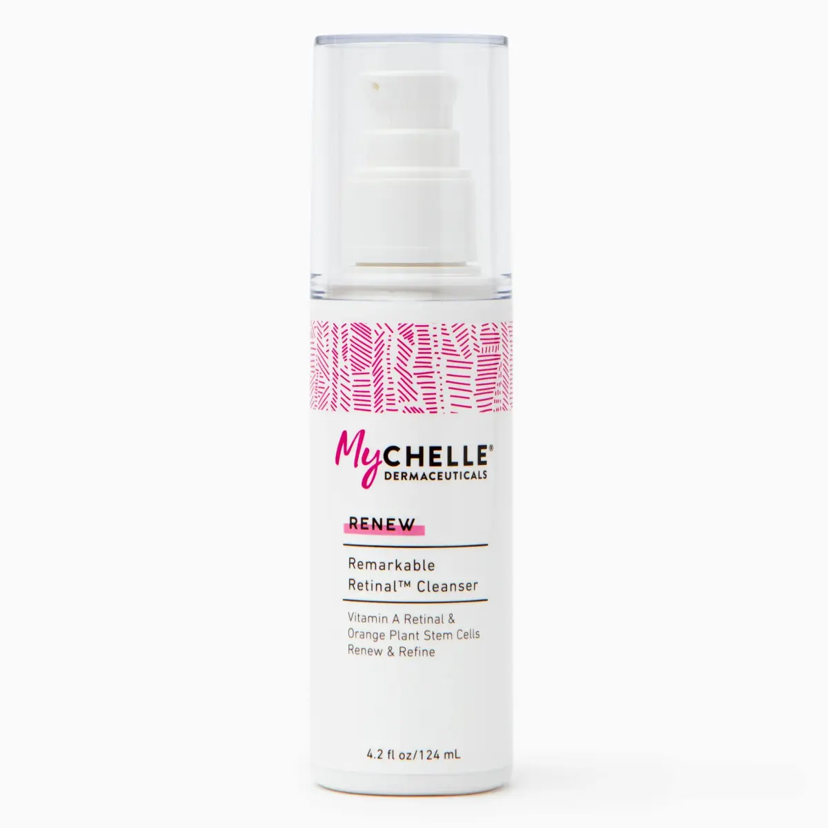 MyCHELLE Dermaceuticals Remarkable Retinal Facial Cleanser 124ml (4.2 Fl Oz) | Vitamin A Retinaldehyde & Orange Stem Cells - main product image