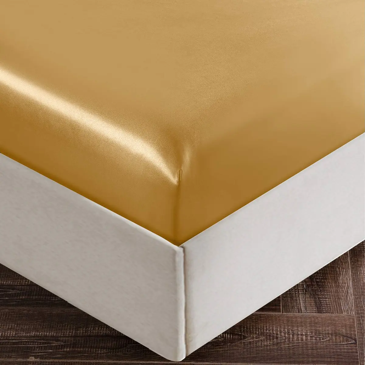 SiinvdaBZX 4Pcs Satin Sheet Set California King Size | Luxurious Silky Soft Bed Sheets - view 6