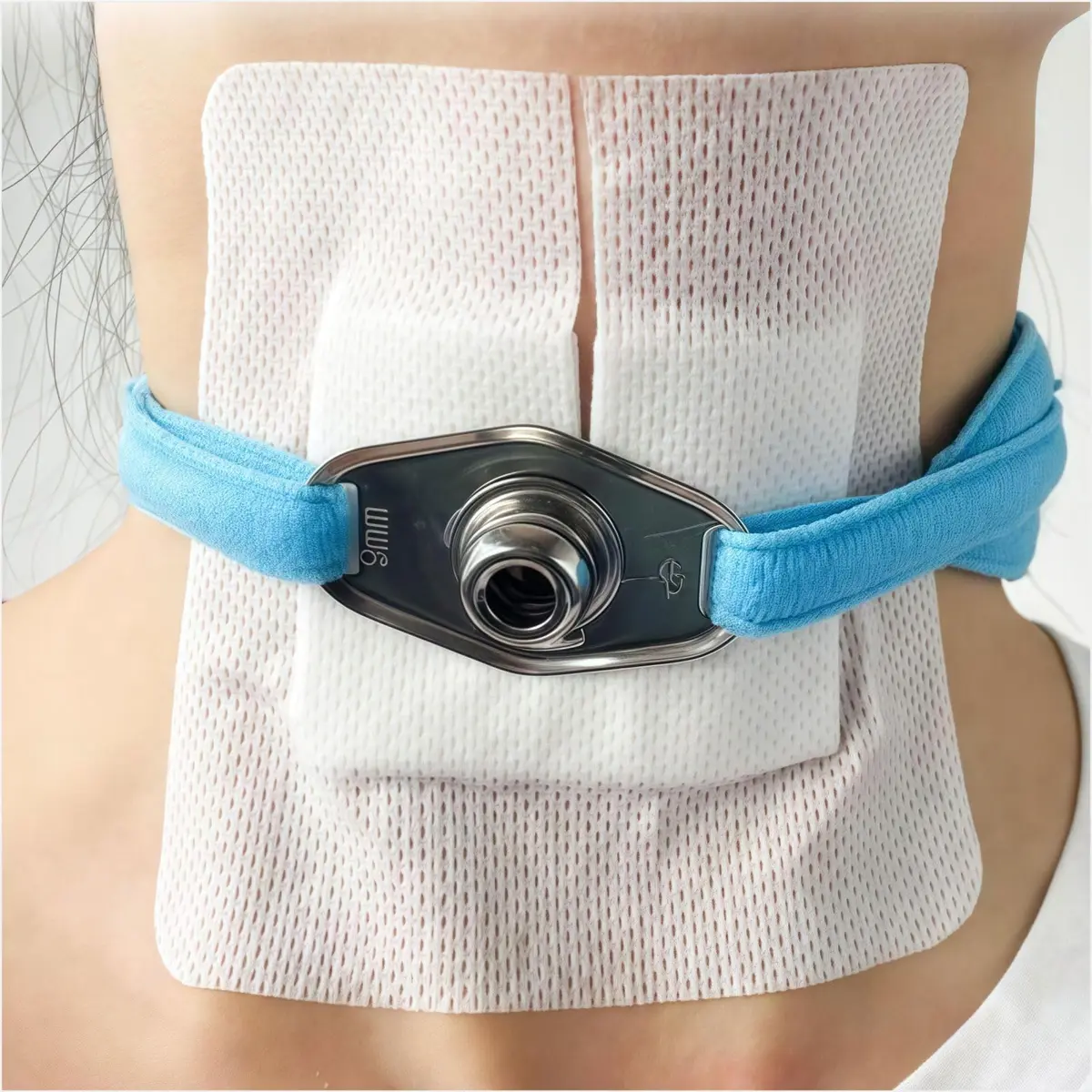 EDWERD Tracheostomy Tube Holder Belt Disposable Trach Ties Neckband for Laryngectomy, Individually Packaged, 5 Pcs | Secure & Adjustable - view 6