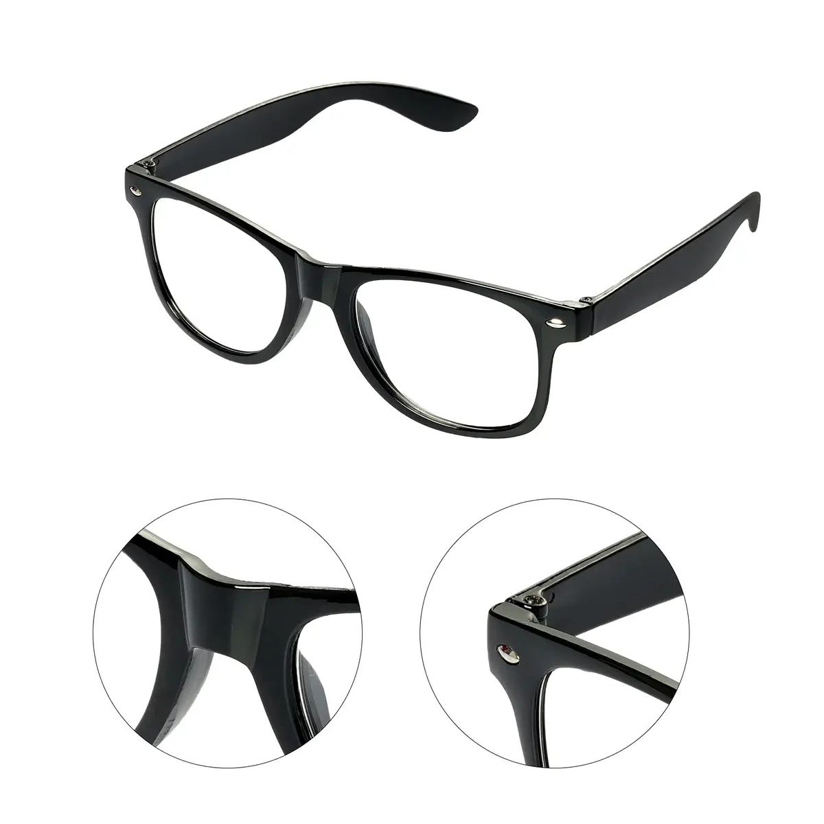 Yolyoo Old Man Costume Kit with Wig, Beard, Cane, Glasses, Suspenders & Bow Tie | One Size Fits Most - view 3