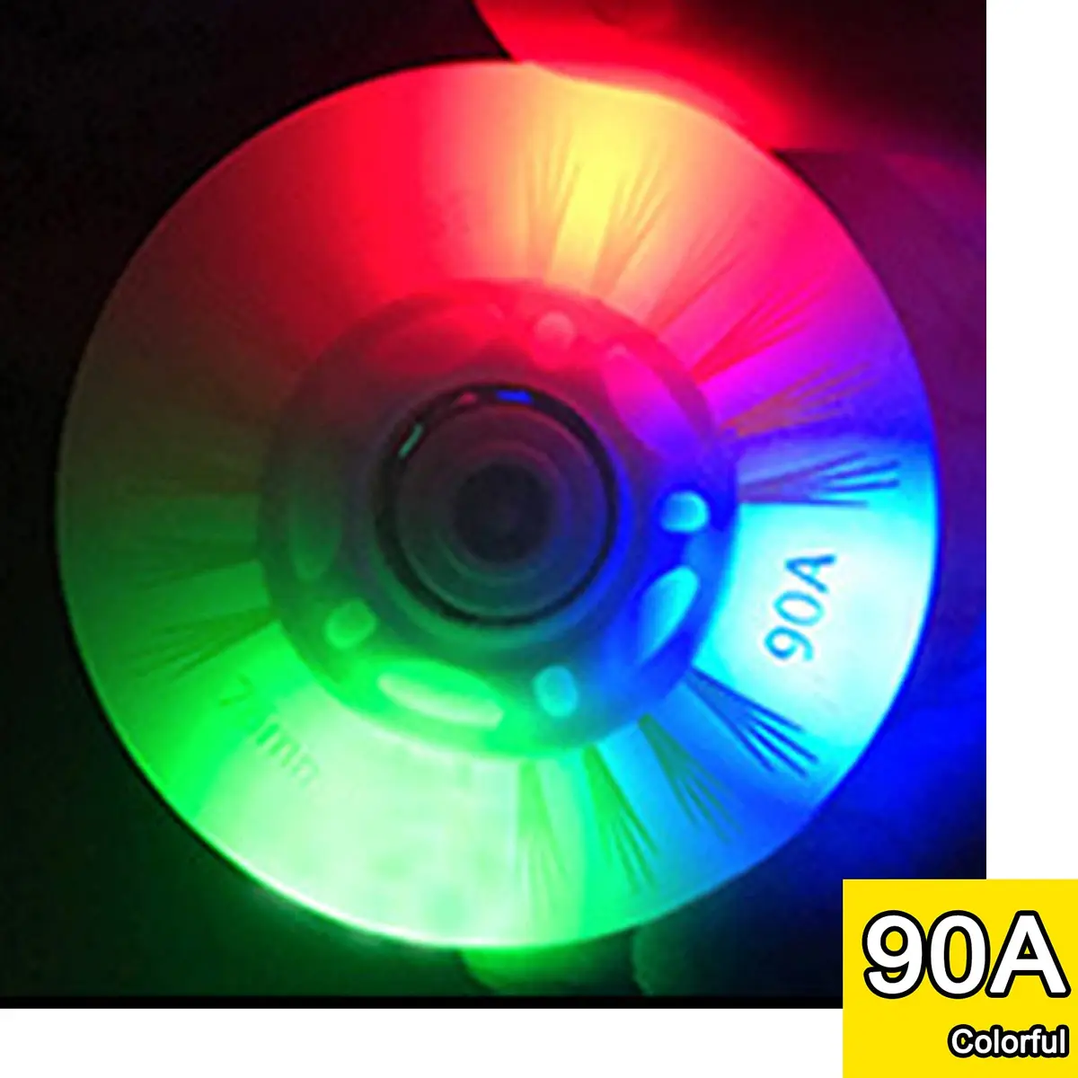 FYANER Light up Inline Skate Wheels 80mm | Luminescent, Hard 90A for Indoor & Outdoor Use - view 3