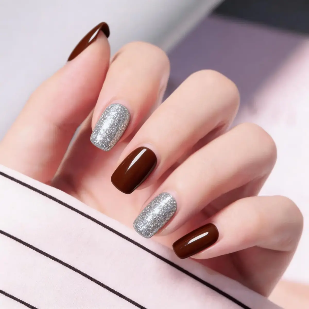 WOKOTO 20 Sheets Nail Polish Strips Set (280 Pieces Total) | Easy Application & Long-Lasting Wear - view 3