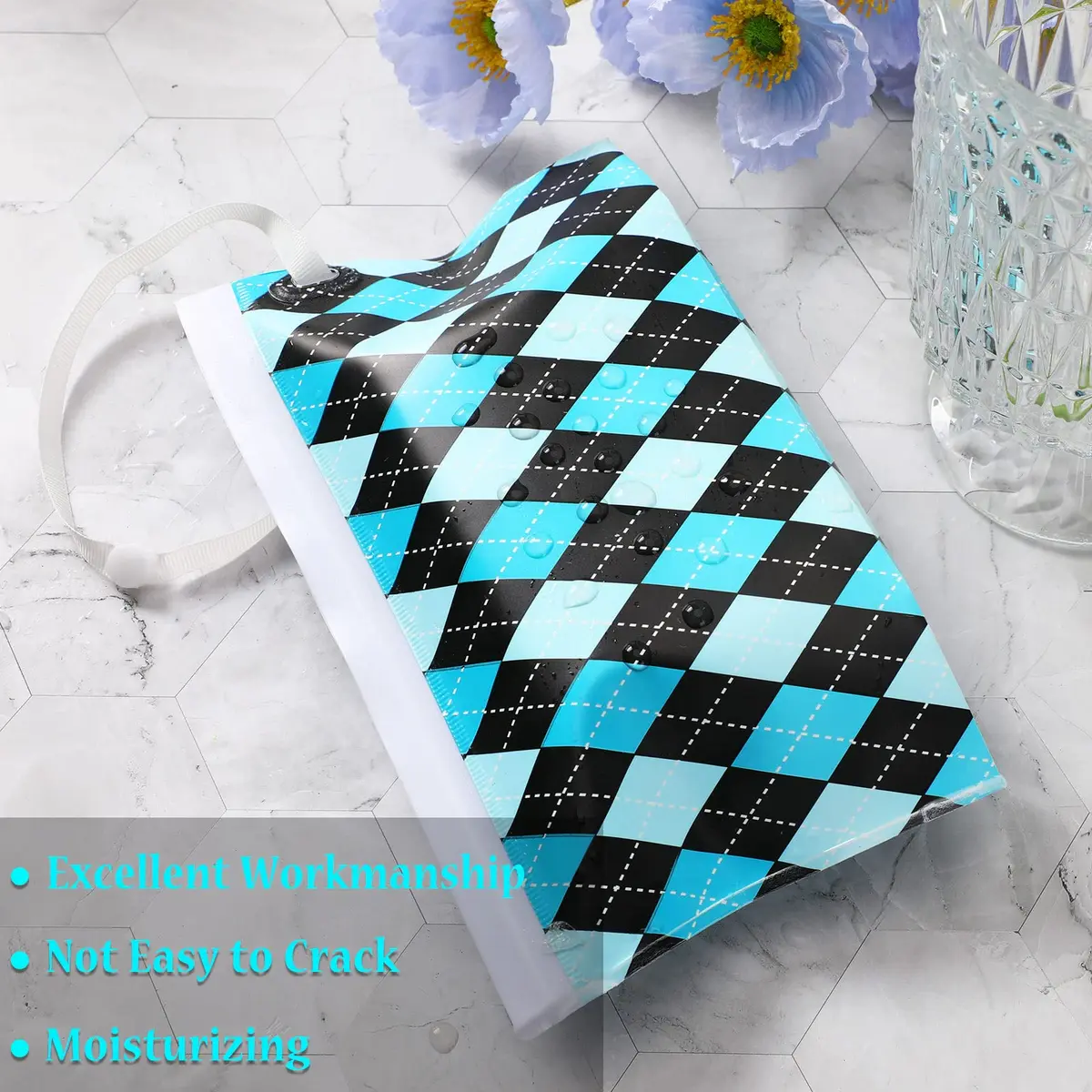FEBSNOW Baby Wipes Container 2 Pack | Reusable Portable Travel Wipe Holder, 24cm x 14cm - view 4