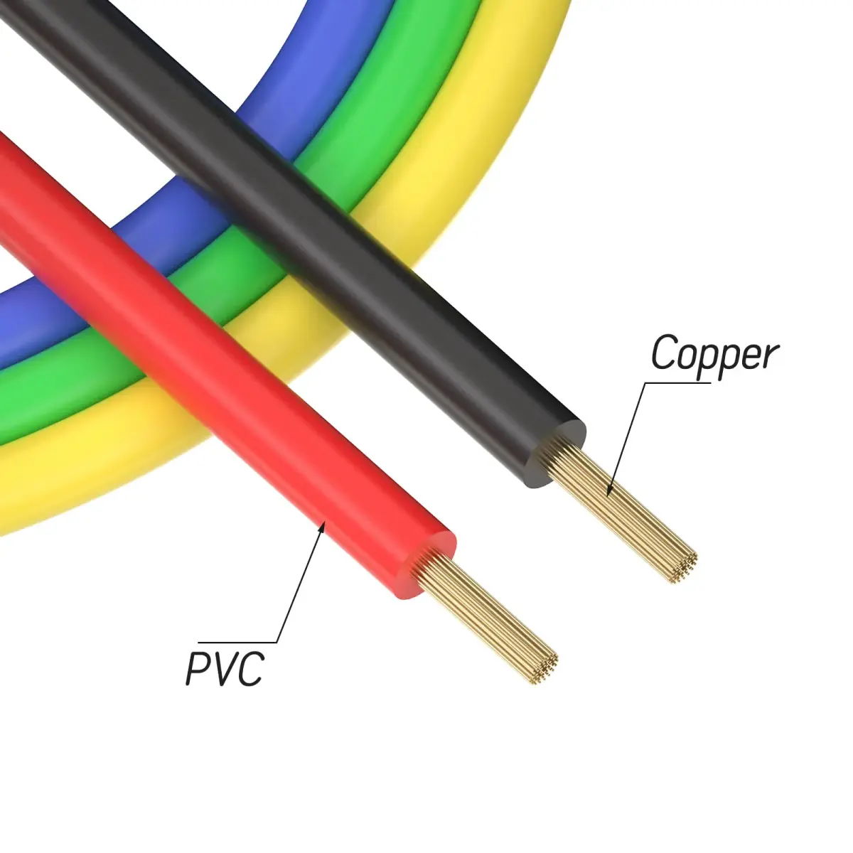 Goupchn Stackable Banana Plug Test Leads 2m (6.56ft) | 1000V 15A 5-Color Set - view 4