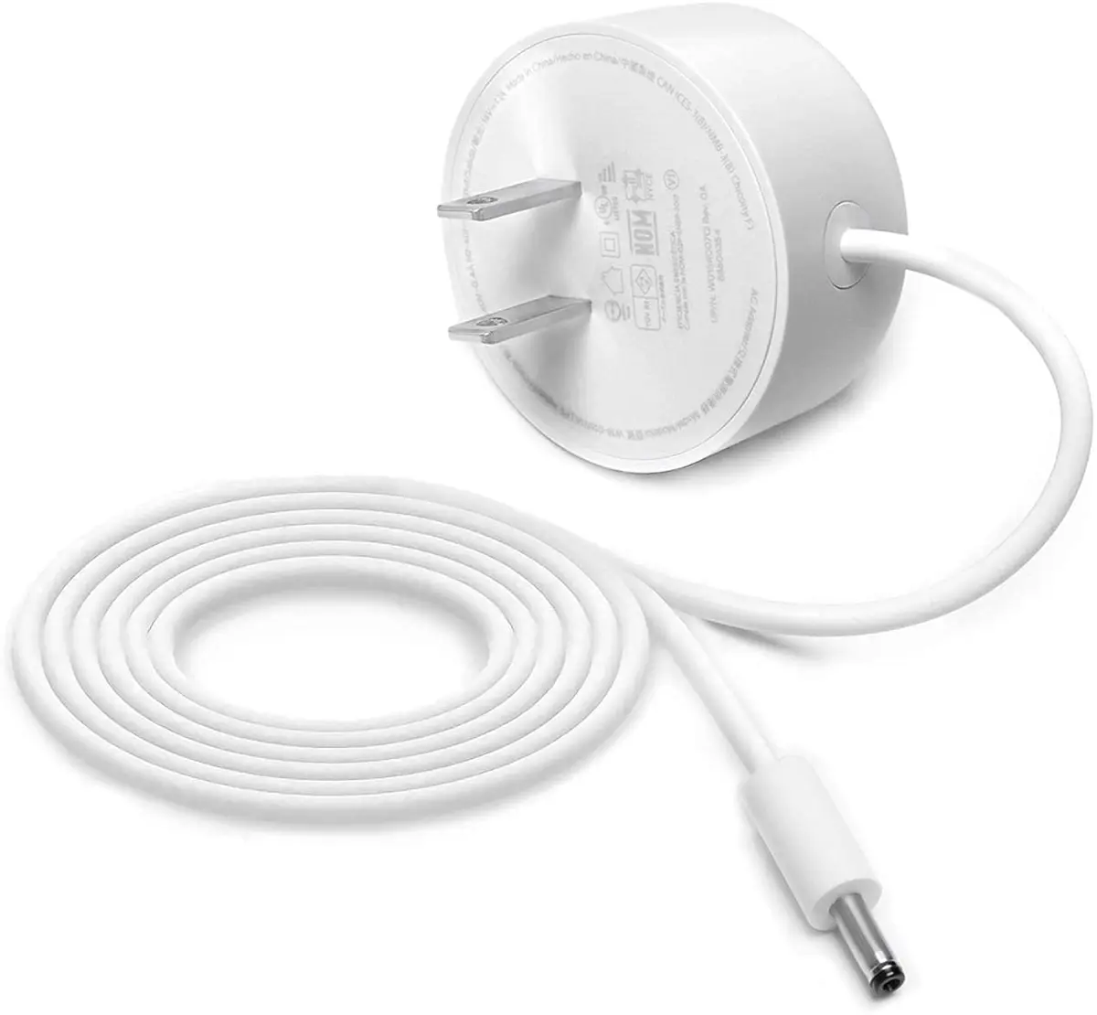 Google Nest Power Cord - 15W Replacement Charger for Nest WiFi AC2200 Router 2nd Gen, Hub, GA01423-US GA01426-US GA01425-US W18-015N1A W18-015N1C G1015-US G1028 | Compatible with Google Nest Wifi & Hub - main product image