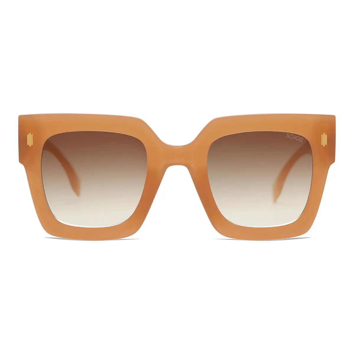 SOJOS Oversized Sunglasses for Women Thick Big Square Shades SJ2194C3 | UV400 High-Definition Lenses - main product image