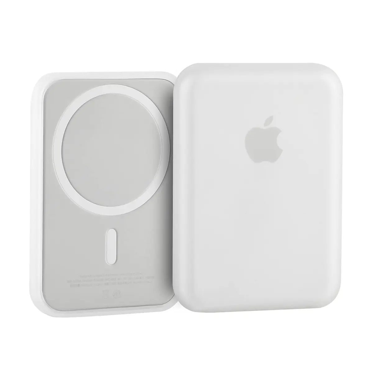 oakxco Silicone Case for Magsafe Battery Pack | Matte Clear, Half Cover Design - main product image