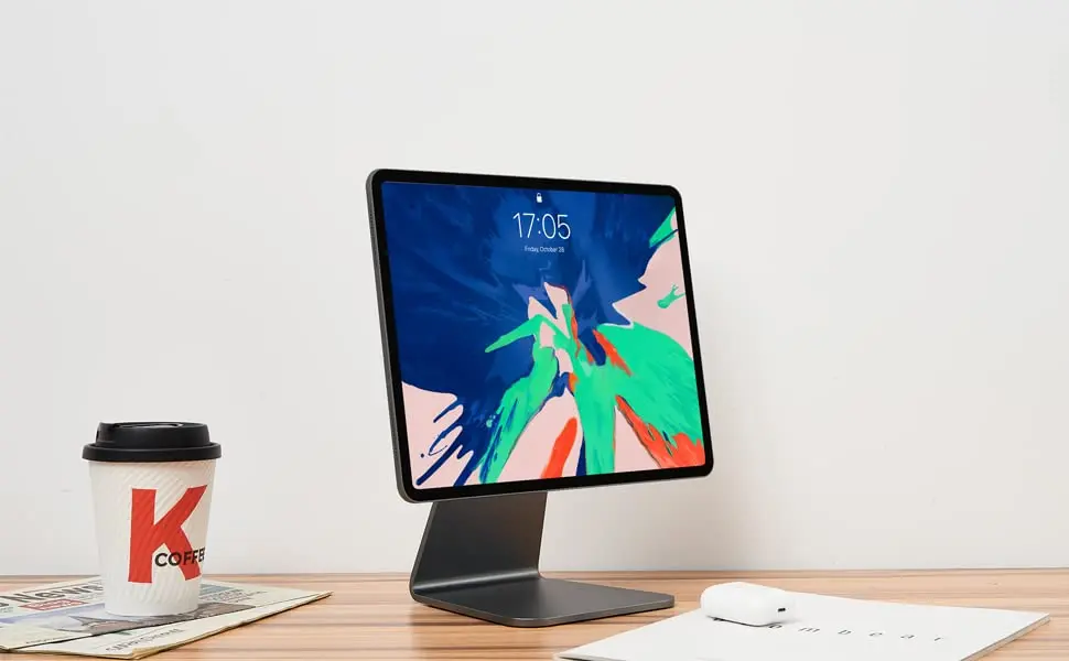BongBingBoo Magnetic iPad Pro Stand for 12.9'' 3rd-6th Gen & Air 13'' M2/M3/M4 | Stable Aluminum Alloy Holder - view 3