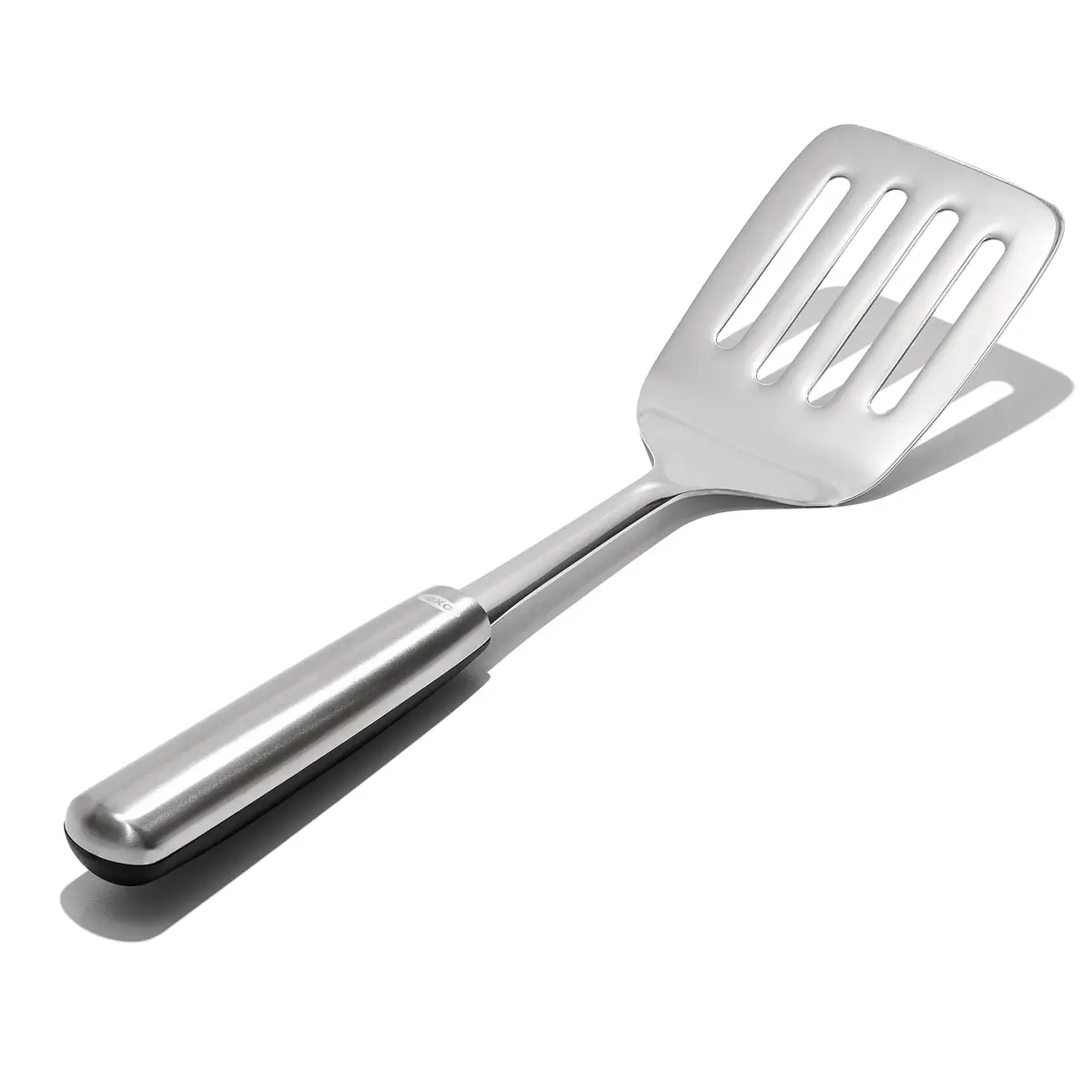 OXO Steel Cooking Turner with Stainless Steel Head & Non-Slip Handle | 33cm (13 inch) | Dishwasher Safe - view 3
