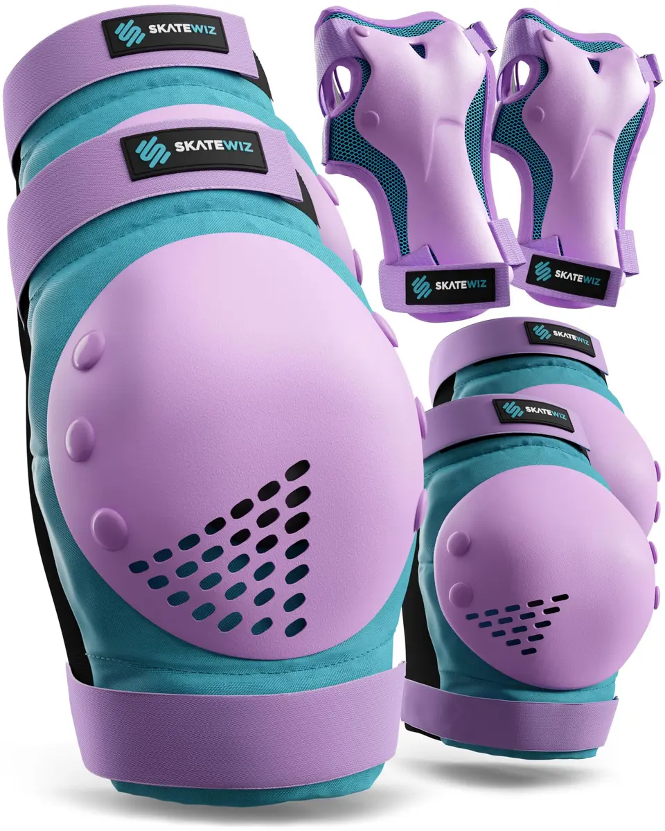 SKATEWIZ Kids Impact Protection Gear Size S | Durable Skate & Bike Pads for Kids - main product image