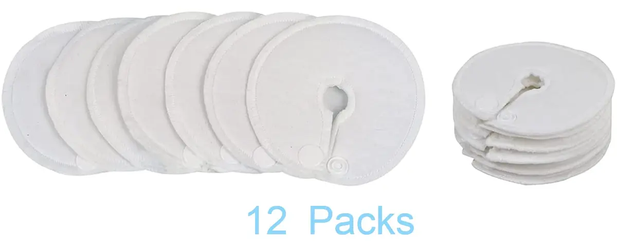 HGRTYXS Feeding Tube Pads Holder Covers for G/J Tube Button Peg Tube Supplies, 7.6cm (3x3 Inch) Soft Cotton, 12 Pack | Nursing Care for Post-Surgery & Dialysis Patients - view 5