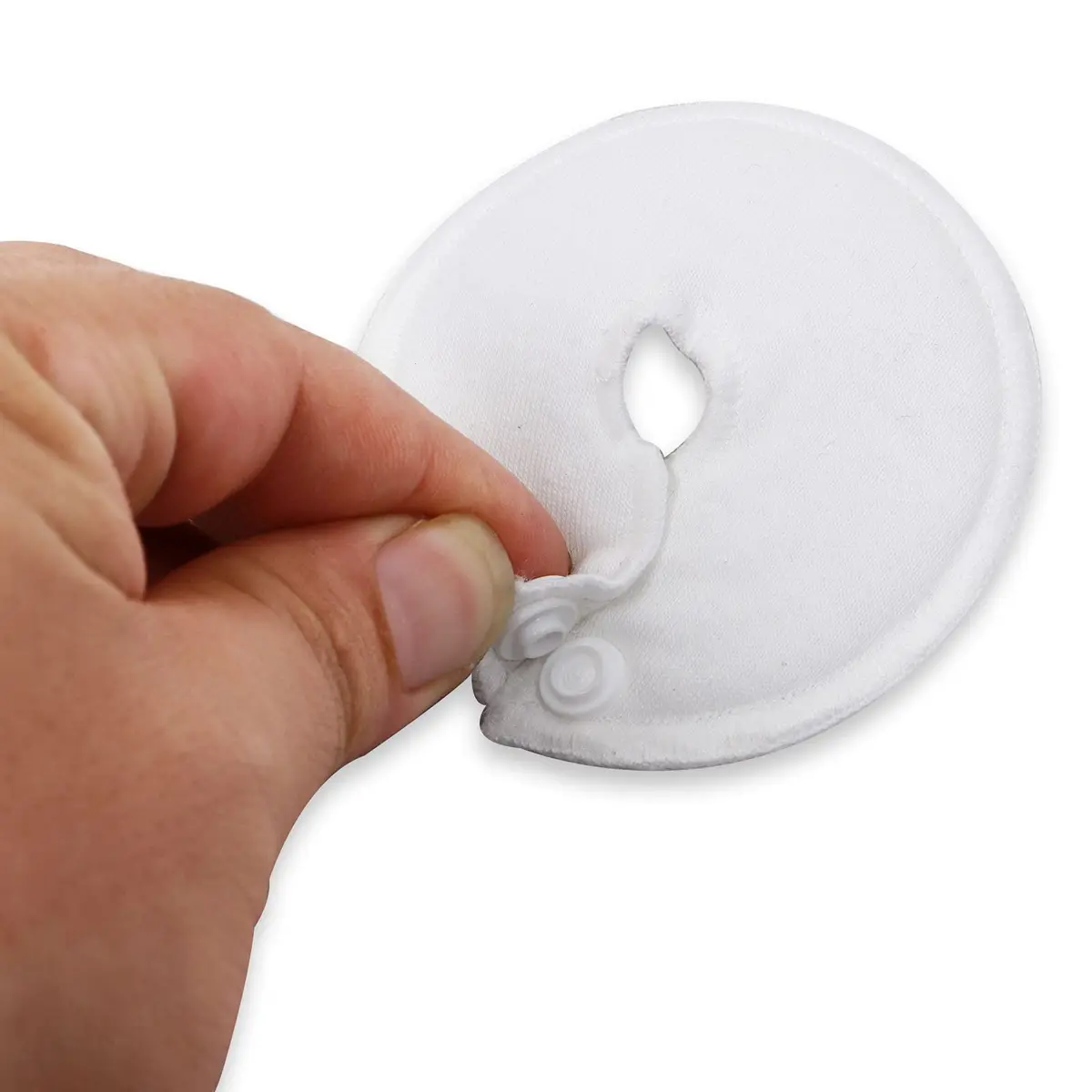 HGRTYXS Feeding Tube Pads Holder Covers for G/J Tube Button Peg Tube Supplies, 7.6cm (3x3 Inch) Soft Cotton, 12 Pack | Nursing Care for Post-Surgery & Dialysis Patients - view 3