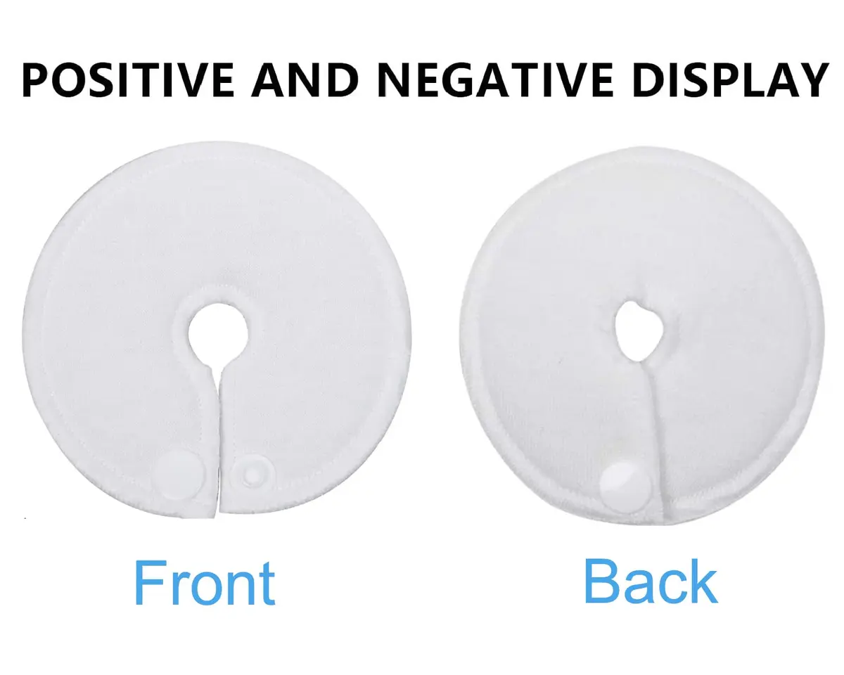 HGRTYXS Feeding Tube Pads Holder Covers for G/J Tube Button Peg Tube Supplies, 7.6cm (3x3 Inch) Soft Cotton, 12 Pack | Nursing Care for Post-Surgery & Dialysis Patients - view 4