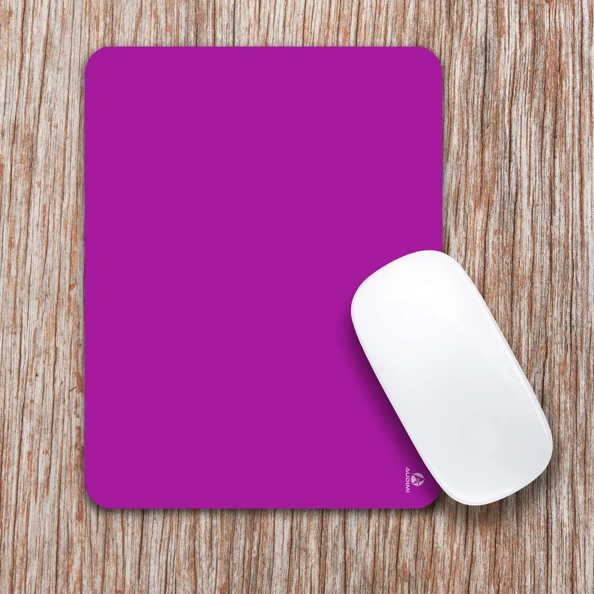 Audimi Small Mouse Pad 6 x 8 Inch Purple | Smooth Glide & Non-Slip Base - view 5
