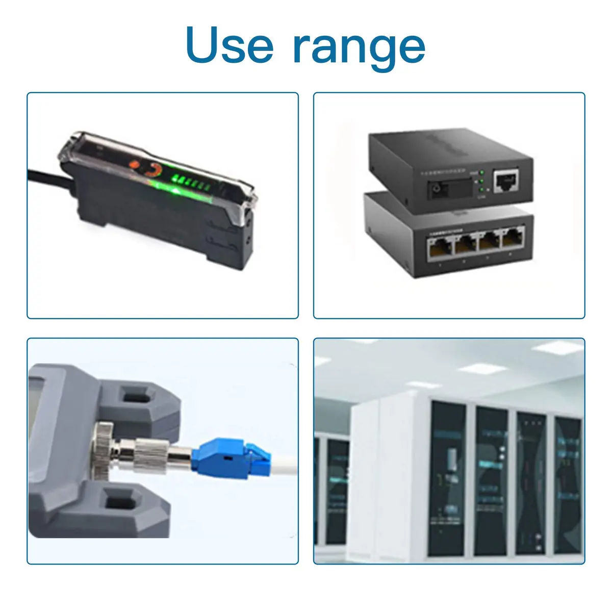 Moocci Fiber Adapter FC to LC Single Mode 9/125um | Low Loss, Reusable, Compact Design for Fiber Optic Maintenance - view 6