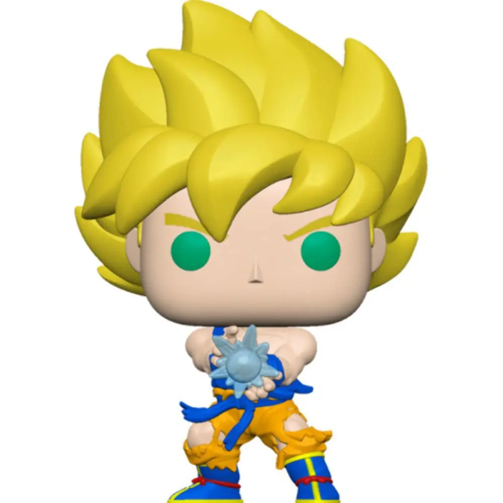 POP Funko Animation Dragon Ball Z SS Goku with Kamehameha (GW) Figure Exclusive | Vinyl Anime Collectible (70-120 chars) - main product image