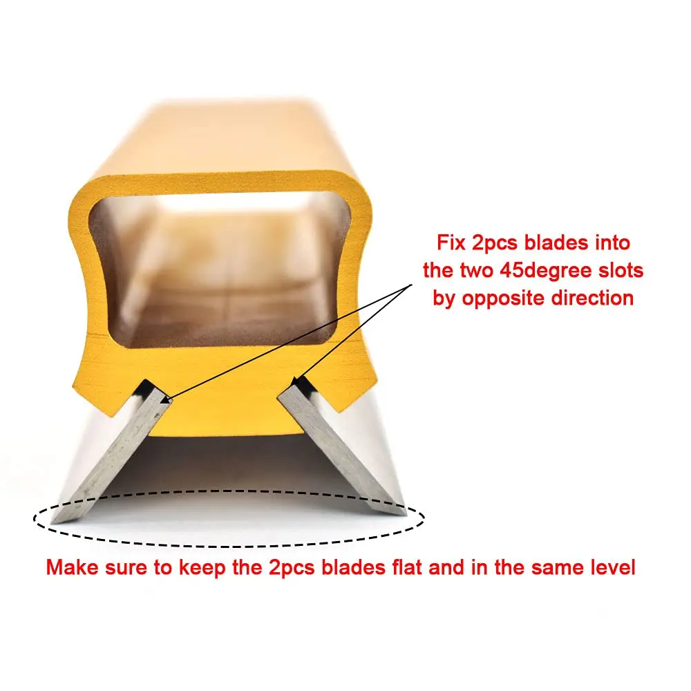 BLSGBUIDING 12" Jointer Planer Blade Sharpener Jig 30.5cm (12") | Sharpen Woodworking Knives - view 3