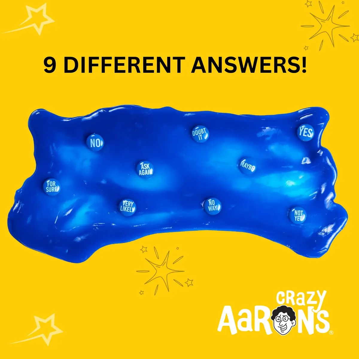 Crazy Aaron's Thinking Putty® Prediction - Blue Sensory Putty in a 4" Tin | Creative & Stress Relief Toy - view 3