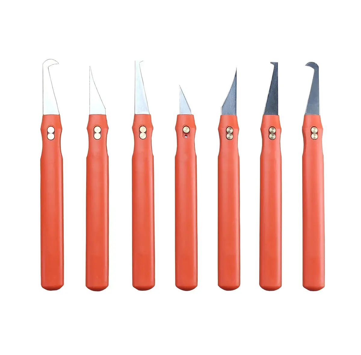 Eliphs 7pcs Plastic Deburring Burr Knife Tool Set | Sharp, Safe & Easy to Use for Plastic Trimming - view 2