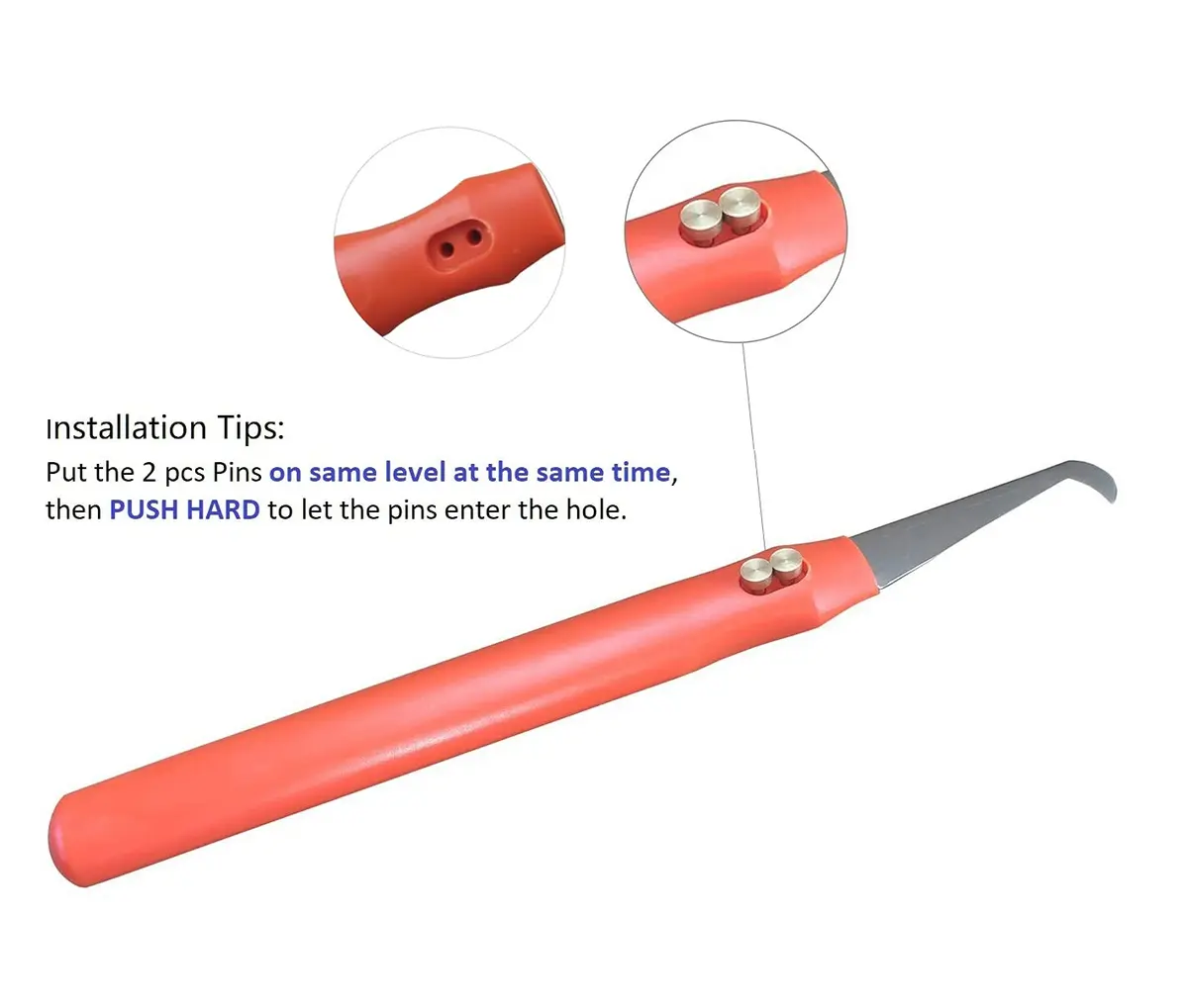 Eliphs 7pcs Plastic Deburring Burr Knife Tool Set | Sharp, Safe & Easy to Use for Plastic Trimming - view 4