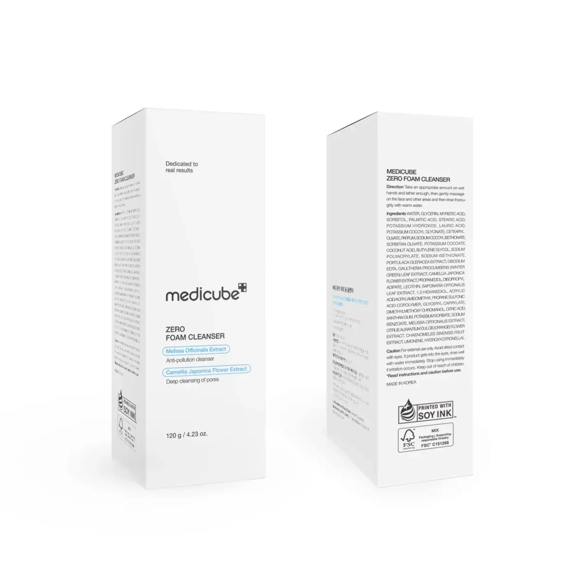 medicube Zero Foam Cleanser 120ml (4.23 Fl Oz) | Gentle Pore & Oil Care for Sensitive Skin - view 9