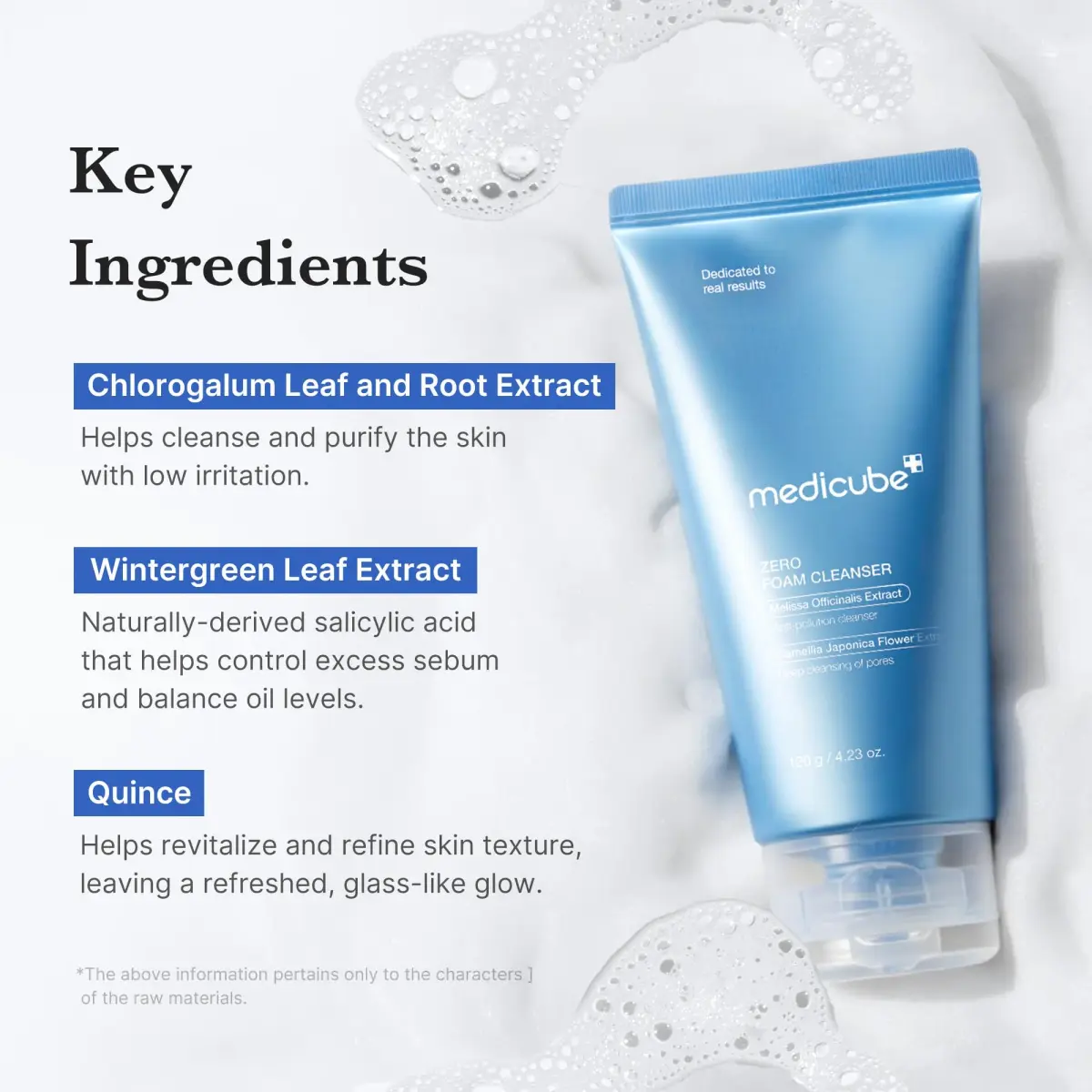 medicube Zero Foam Cleanser 120ml (4.23 Fl Oz) | Gentle Pore & Oil Care for Sensitive Skin - view 4