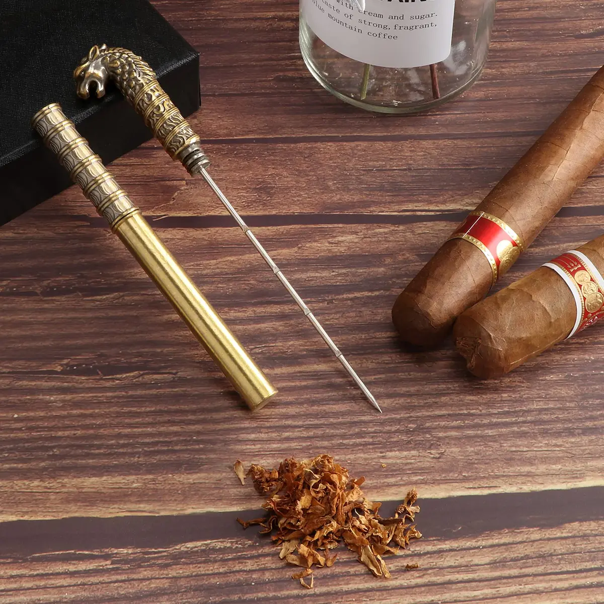 Scotte Vintage Cigar Draw Enhancer Tool - Stainless Steel Precision Needle | 16.26 cm (6.4 in) - view 5