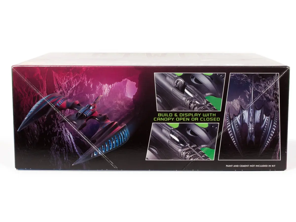 AMT Batman Forever Batwing 1:32 Scale Model Kit 34.3 cm (13.5 Inches) | Collectible Diecast Model - view 3