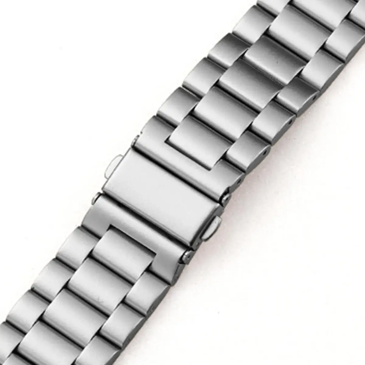 SPGUARD Metal Band Compatible with Samsung Galaxy Watch 7 6 5 4 Classic 40mm/42mm/43mm/44mm/45mm/46mm/47mm Silver | Adjustable Stainless Steel Strap - view 7