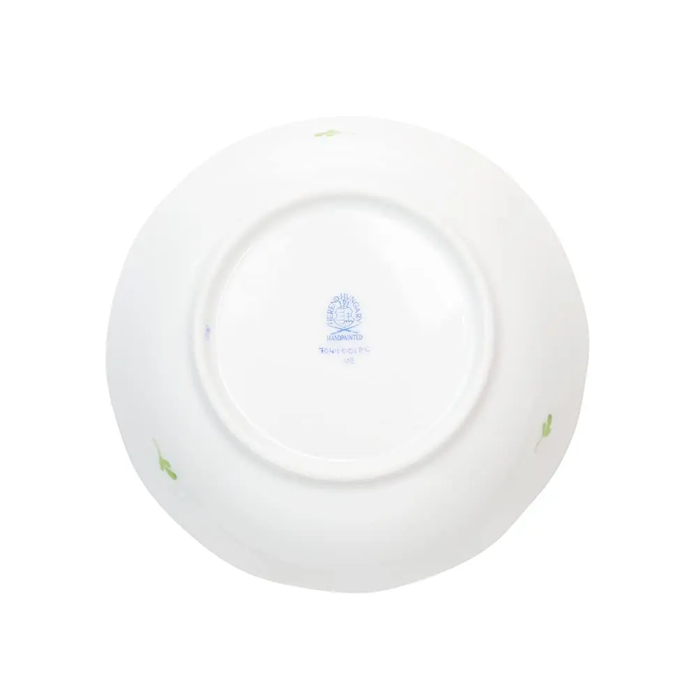 Herend Chinese Flower Fruit Bowl 13.5cm | Hand-Painted Porcelain Unique Art - view 4