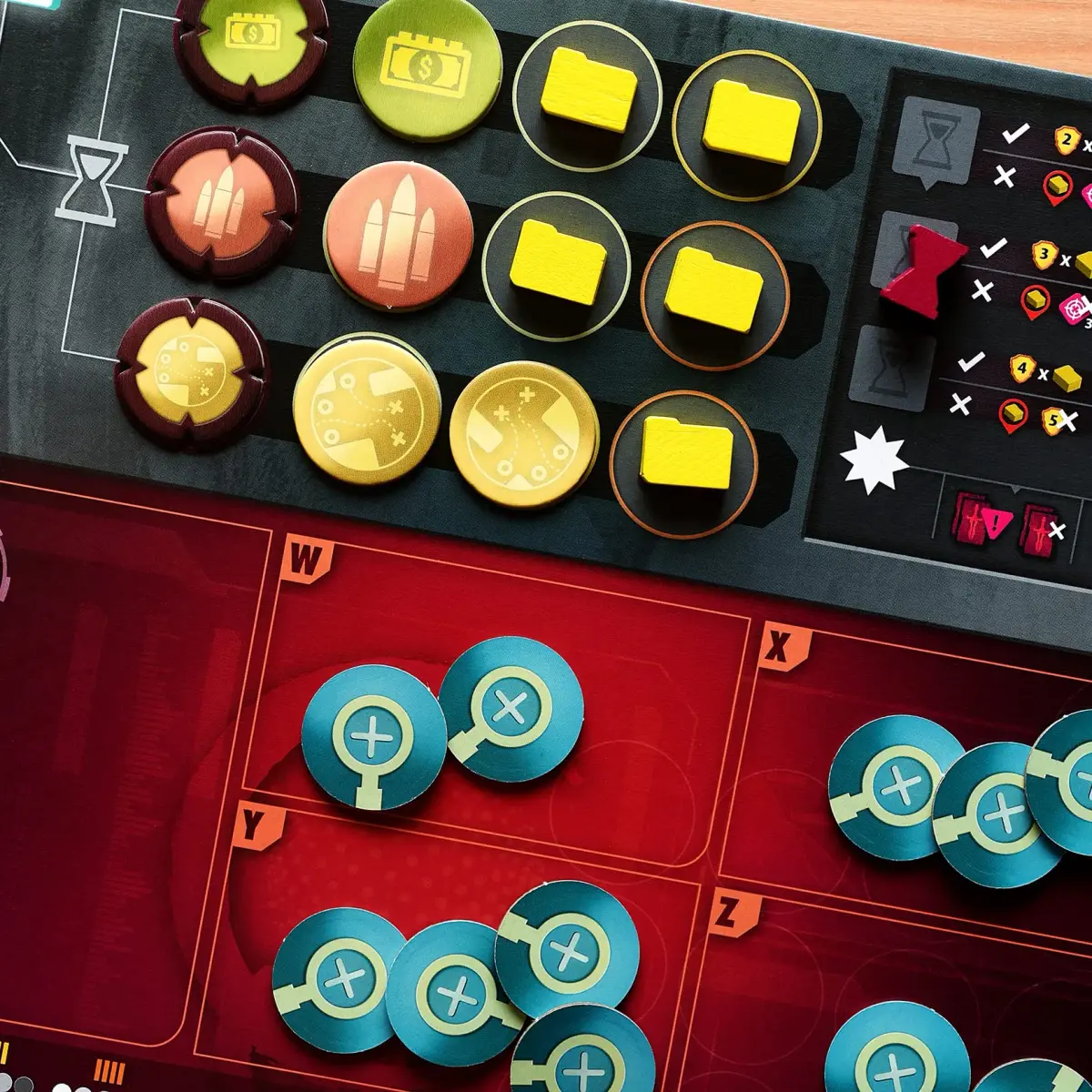 Burnt Island Games In Too Deep Strategy Board Game 29.7cm x 29.7cm x 0.3cm | Cyberpunk Secret Agents - view 7