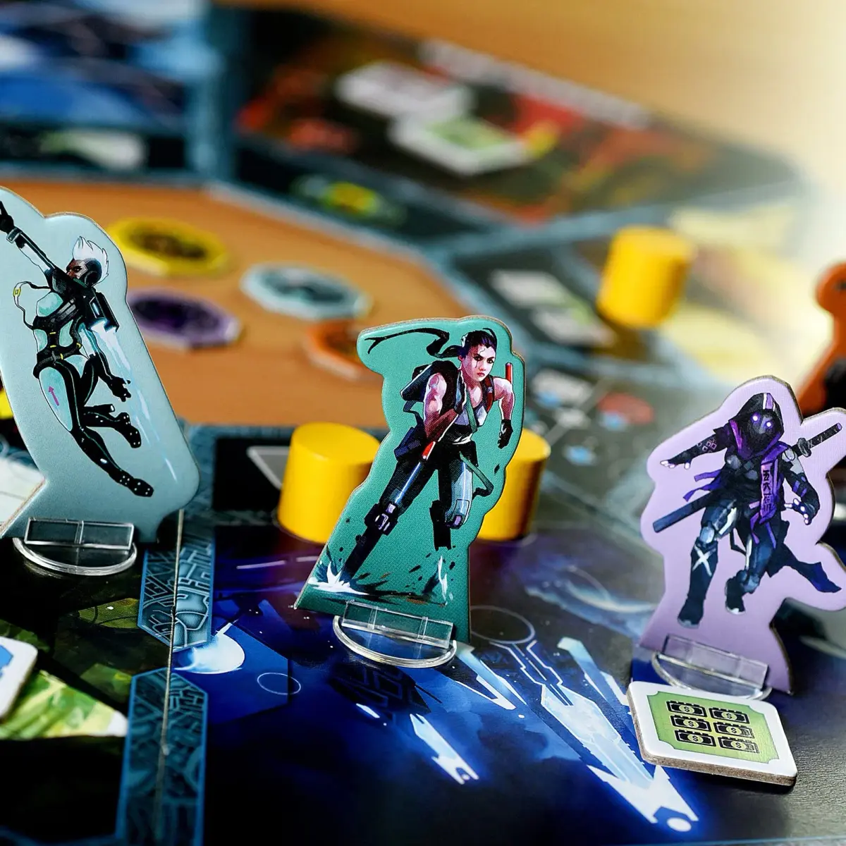 Burnt Island Games In Too Deep Strategy Board Game 29.7cm x 29.7cm x 0.3cm | Cyberpunk Secret Agents - view 3