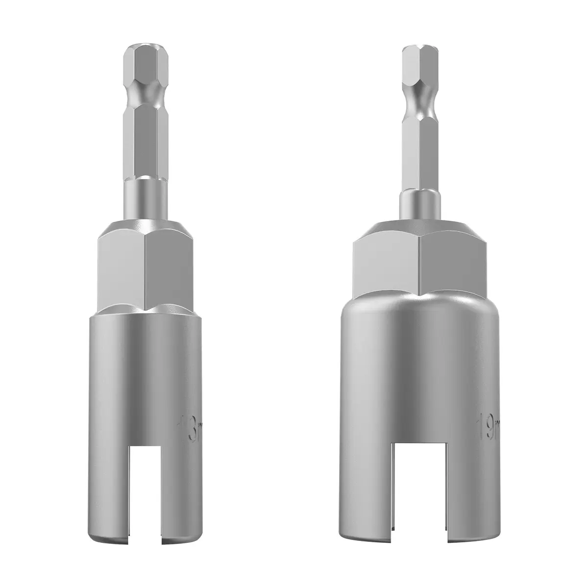 Monliful Nut Driver Set (13mm,19mm) | 1/4 Inch Hex Shank Power Tools Accessory for Panel Nuts - main product image