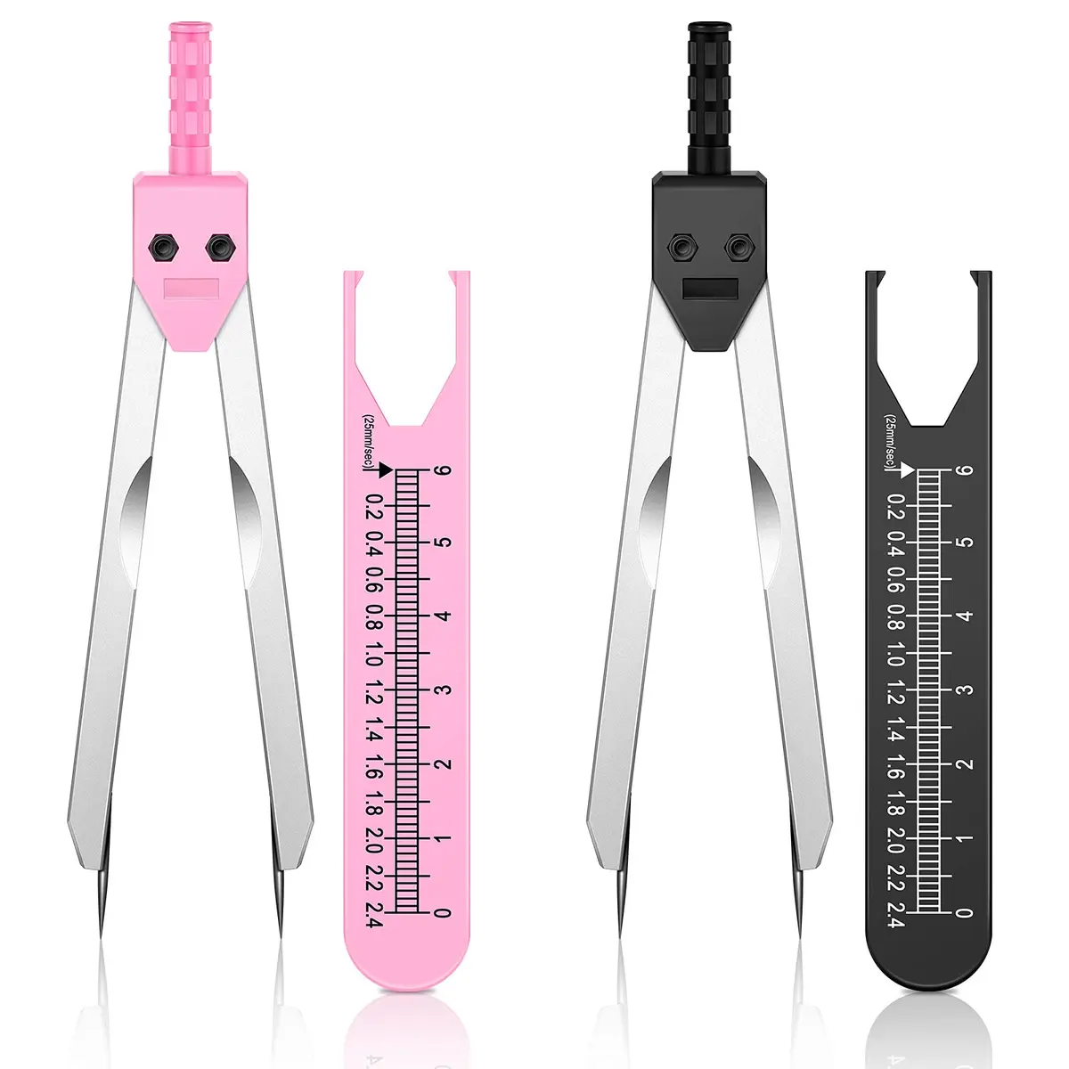 Frienda EKG Calipers Medical Caliper 7.05 x 1.57 inch | Stainless Steel, Portable, Hospital Use - main product image