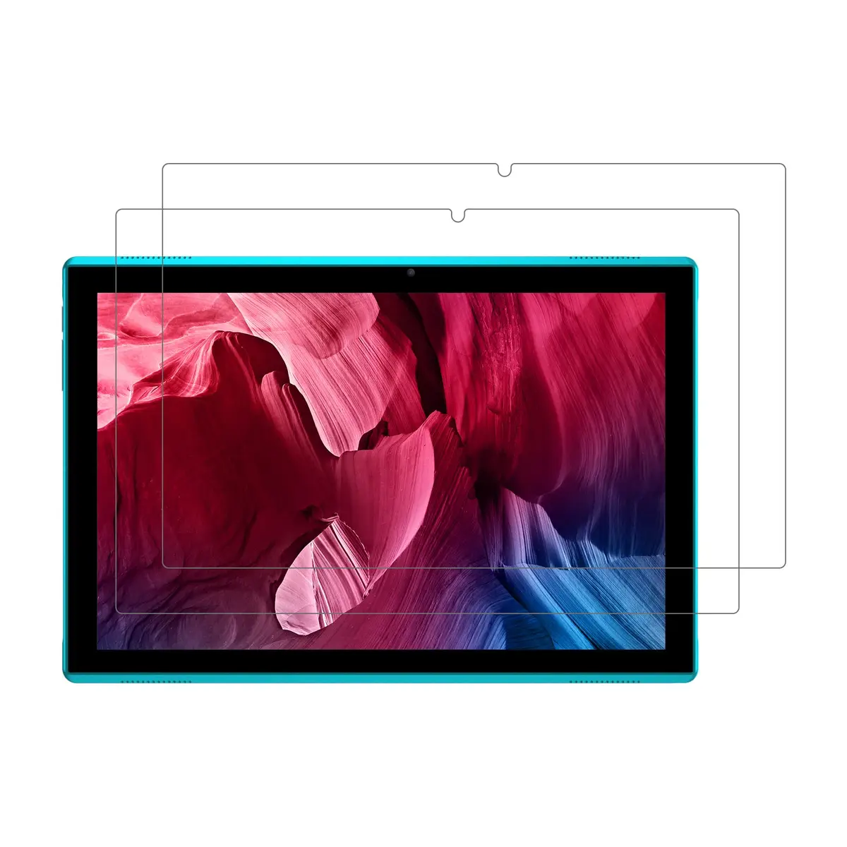 ZZB 10.1IN Screen Protector 2 Pack | HD Anti-Scratch Tempered Glass for ZB10/YQ10S - main product image